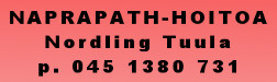 Naprapath-hoitoa Nordling Tuula logo